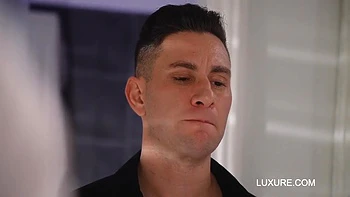 Sexy European In Stockings, Heels And Lingerie Has Threesome - Amalia Davis