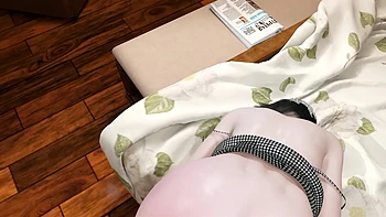 3D Big Boobs Japanese Bride Cheating with BBC