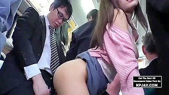 Hot Japanese Babe On The Bus Jav