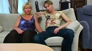 Busty stepMom And Slim Boy: Blowjob, Cowgirl  Missonary Porn