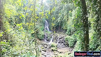 Waterfall Visit And Love Making At Home After With Cherry Lee