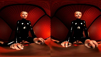 Mistress in Black Latex – POV Cowgirl