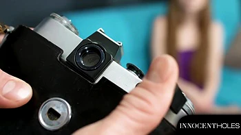 Cameraman Gives Slutty 18.y.o Teenage Model Bella Gray Anal Creampie