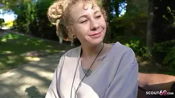 GERMAN SCOUT - FIRST ANAL CREAMPIE SEX FOR TINY TEEN JULIA JUICE AT DATE