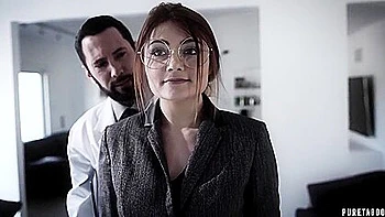 Hot Adria Rae At Doctors Office - Medical Sex With Young Brunette Teen 18+ In Eyeglasses