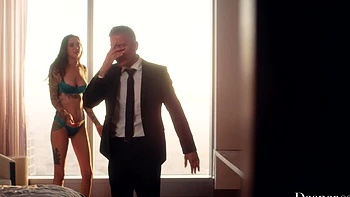 Rocky Emerson and her husband seduce Mick Blue with their intense bdsm flair in a steamy 69 scene.