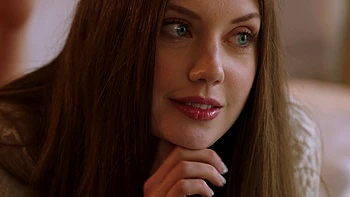 Brunette Elena Koshka seduces her boyfriend Dean Van Damme