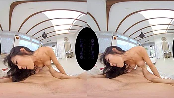 Temple: Blowjob, Doggy  Cowgirl VR Porn