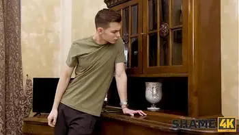 SHAME4K. Old hotties plan is to have a hot session with some fresh meat