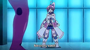 She is captured by the enemy, stripped naked, and fucked, with a creampie.