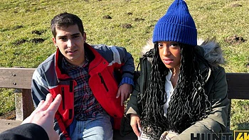 Couple fucked in the car by Vicky Menage