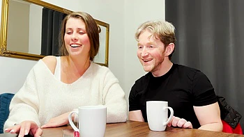 Brunette woman Lady Lyne passionately fucked by her boyfriend