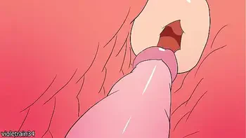 Bakugo fucks Uraraka Ochaco while he grabs her tits and then cums inside her