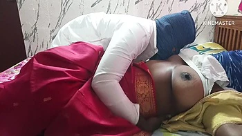 Desi Couples First Night Video. Full Hindi Audio With Loud Moaning