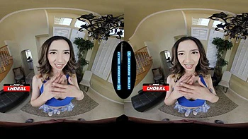 LETHAL HARDCORE VR - Cute Asian Babysitter Helps You Relieve Stress ft. Kimora Quin, Emma Rosie  Jerry Kovak: Porn
