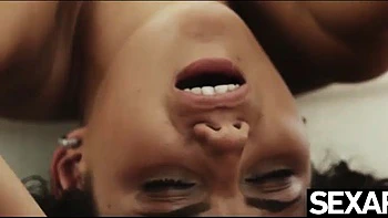 Cute brunette licks her gorgeous Black girlfriend s wet pussy by Sex Art: Porn