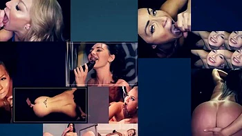 GLORYHOLE SECRETS - Busty Mandy Spears Gulps Stranger Cumshots at Gloryhole