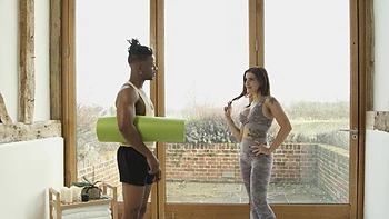 Adreena Winters gets her pussy stuffed with bbc in a steamy scene.