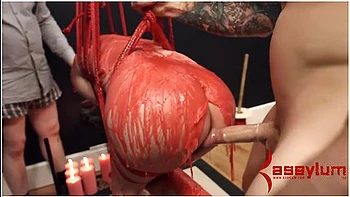 Calico Turned Into Anal Pig For Rough Painal, Atm, & Caning In Bondage ( )