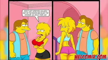 Group sex... A different dessert - The Simptoons