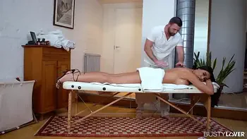 British MILF Ava Koxxx Devoured Masseur's Cock and She Squirts All Over it