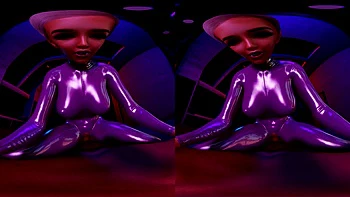 Latex Girl On Top – Riding POV