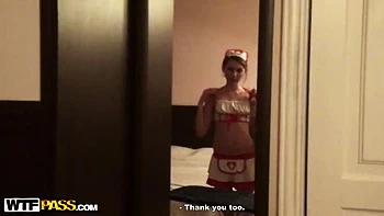 Couples sex games with hot nurse