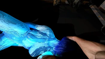Cortana Sucking Master Chief's Dick