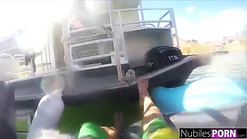 Party Teens 18+ Licking Meat & Sucking Twat On Naughty Spring Vacation