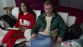 Chiki and her teenage friend come to FAKings for a GREAT SEX LESSON!