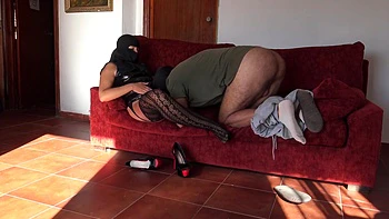 Turkish Man Smells My Hairy Pussy