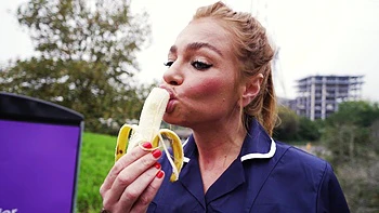 Redhead Jessica Jenkins rides cock of Marcus London in lingerie