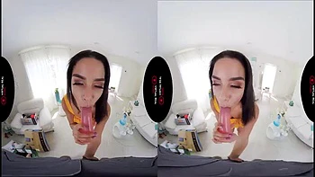 Tyvyk ft. Cassidy Banks  Abbey Brooks: Blowjob, Doggy  Cowgirl VR Porn