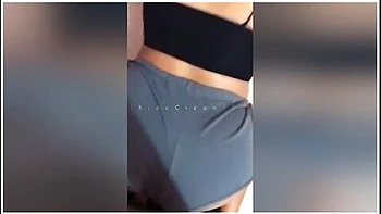Sexy Pinay In Booty Shorts Gets Filled With Thick Load - Booty Shorts Fuck - Thicccream20