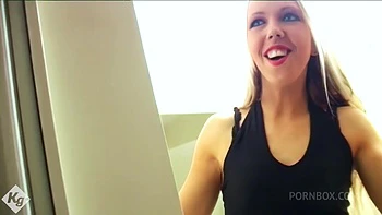 Frustrated Blonde Needs The Handy Man To Service Her