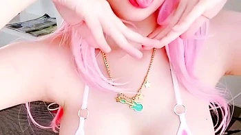 KaYa Huang – Super Sonico Pink Cow Girl