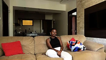 Busty 18yo Ebony Tight Pussy Pounded