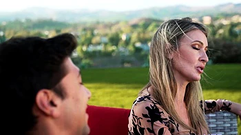 Blondie MILF Gigi Dior Fucked Outdoor By Foot Fetish Guy