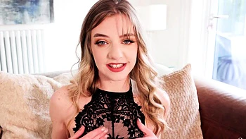 Get Your Cock Out For A Mutual Play With Blonde Gabie