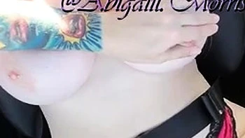 Affectionate Sweating white Abigaiil Morris bj