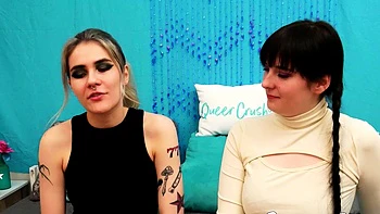QueerCrush interview with Adalind Gray and Amelia Ivory