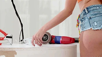 Horny Babe Expertly Handles Hard Cock