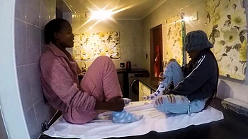 Black College Babes Caught Scissoring