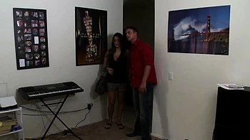 Sultry Dark Haired Beauty Craves Rock Hard Cock   XXX