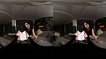 Halloween Threesome with Her Best Friend and a Vampire