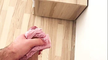 Panty fetish indulgement with horny blonde cutie Allinika