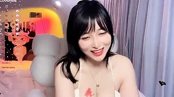 Naughty Asian milf Julia solo masturbation close up