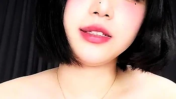 Amateur asian teen licks ass and sucks cock