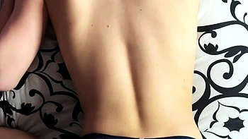 Hot real amateur brunette gives her boyfriend a POV blowjob