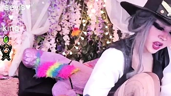 Beautiful Sonya having a horny solo toy masturbation